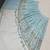SKYBLUE EMBROIDERED GEORGETTE FLAIRED LEHENGA CHOLI WITH DUPATTA