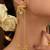 Kashmiri Gold Plated Elephant Long Chain Tassel Earrings for Women | Traditional Statement Dangler Earrings