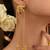 Kashmiri Gold Plated Elephant Long Chain Tassel Earrings for Women | Traditional Statement Dangler Earrings