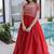 Fenta color fancy fabric embroidered work readymade gown