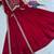 Maroon color faux blooming embroidered gown dupatta set full stitched.