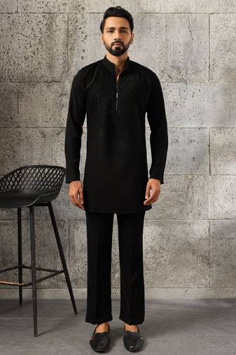 Mens wear kurta with bell bottom pant