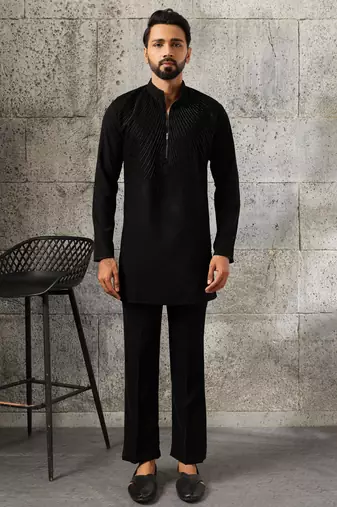 Mens wear kurta with bell bottom pant
