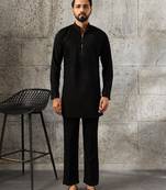 Mens wear kurta with bell bottom pant