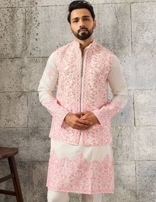 Mens wear koti kurta with pant 4