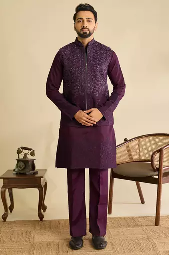 Mens wear koti kurta with pant