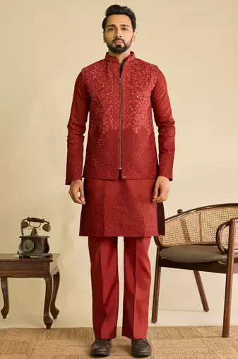Mens wear koti kurta with pant