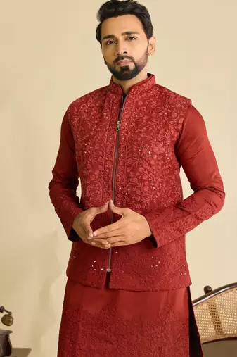 Mens wear koti kurta with pant