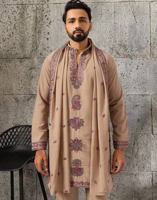 Mens wear kurta dupatta and pant 3