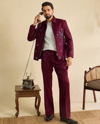 Mens wear jacket and pant 3