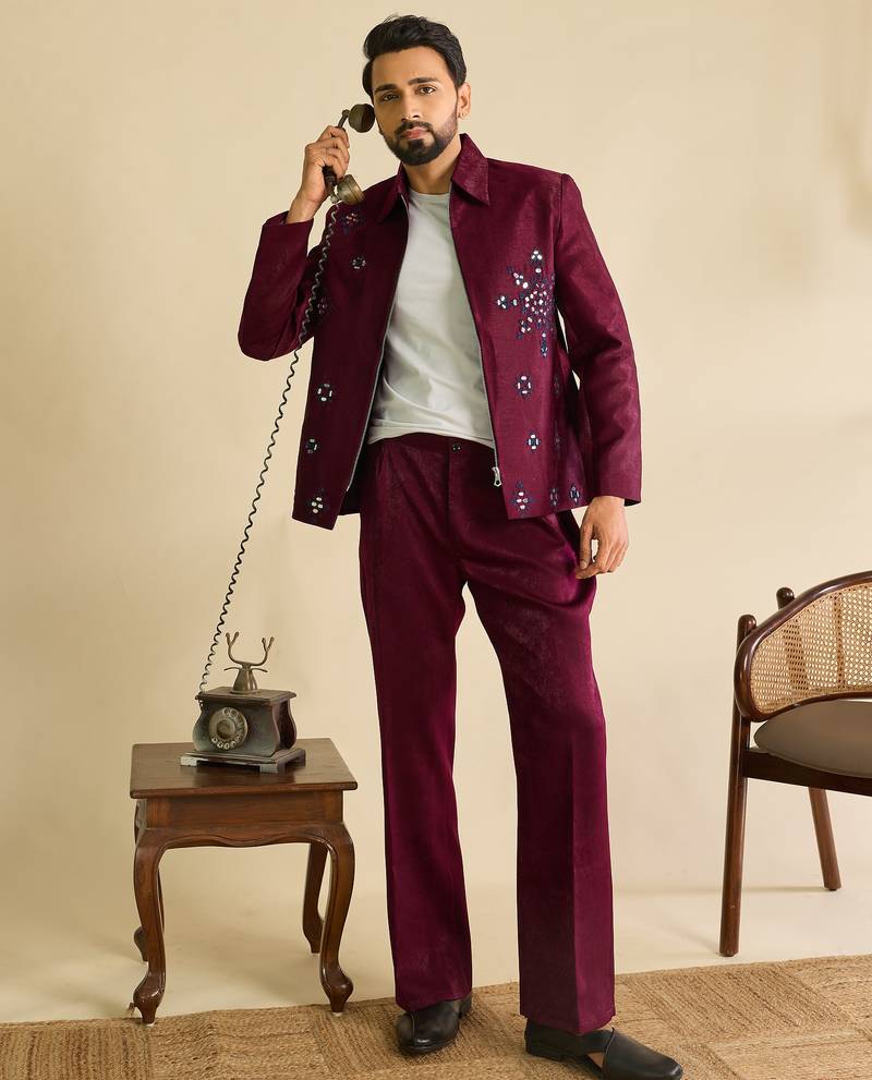 Mens wear jacket and pant
