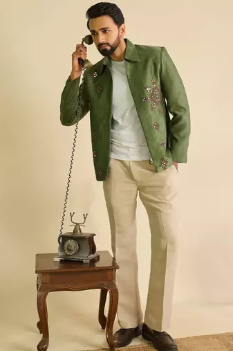 Mens wear jacket and pant