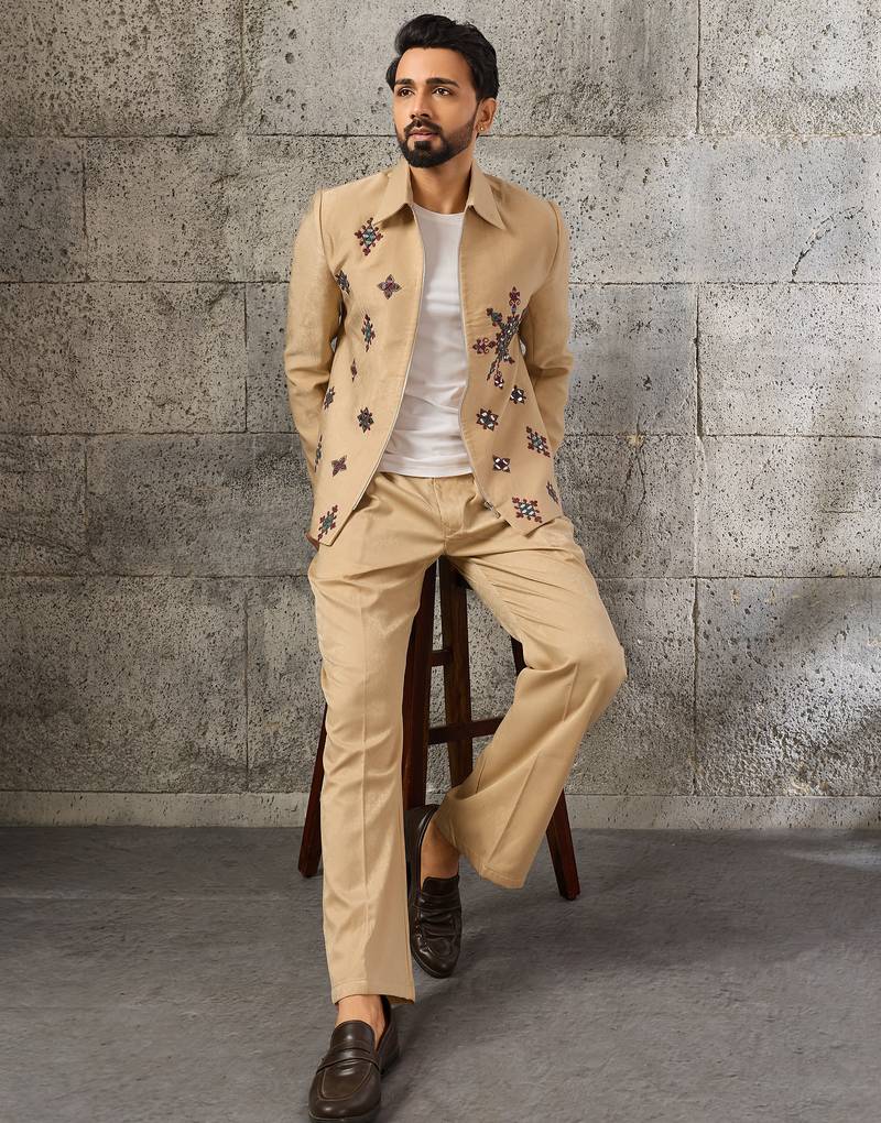 Mens wear jacket and pant