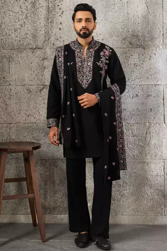 Mens kurta pant with dupatta