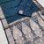 Blue  soft banarasi silk blend saree with self weaving design zari weaving pallu and blouse