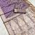 Lavender soft banarasi silk blend  saree with self weaving design zari weaving pallu and blouse