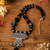 Handcrafted tribal charm beaded necklace
