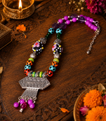 Handmade designer beaded fashion necklace