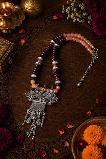 Premium handmade tribal style necklace