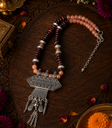 Premium handmade tribal style necklace
