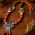 Contemporary boho beaded necklace design