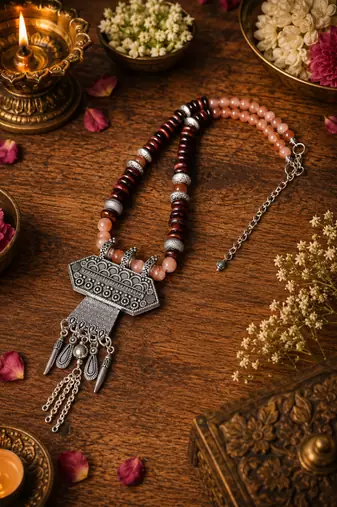 Premium handmade tribal style necklace