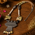 Designer beaded german silver necklace