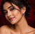 Rhodium finish ruby radiance teardrop studs