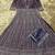 Purple embroidered georgette free size stitched anarkali suit