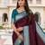 Wine color silk blend zari butti weaving sarees