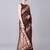 Brown color silk blend zari woven work saree