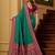 Sky blue color silk blend zari woven work sari -un stitched blouse