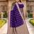 Blue color silk blend zari woven work sari -un stitched blouse