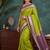 Perrott color silk blend woven work saree sari