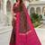 Brown color silk blend ikkat pattern woven work sarees