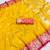 Yellow color silk blend zaro woven work sarees