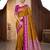 Mustard color silk blend zari woven weaving sarees