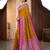 Mustard color silk blend zari woven weaving sarees
