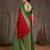 Red  color silk blend zari woven weaving sarees