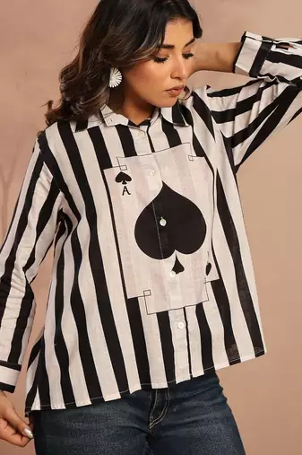 print top