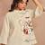 Off White printed regular top