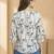 White Regular tops Ethnic Motifs Print Round Neck