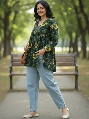 floral print top 4