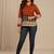 Colourblocked Shirt Style Top