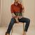 Colourblocked Shirt Style Top