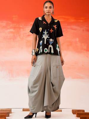 Print Shirt Style Top 2