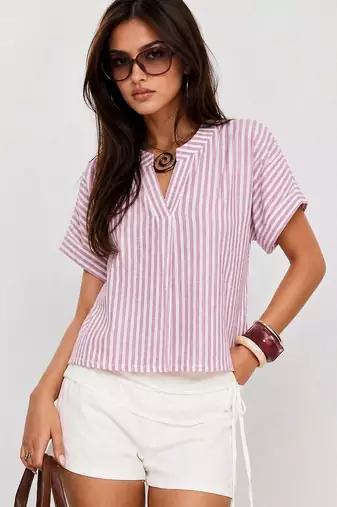 Striped Cotton Top
