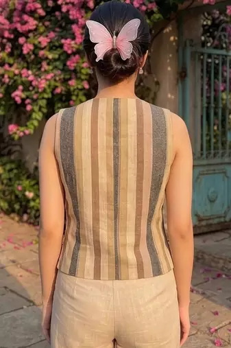 striped top
