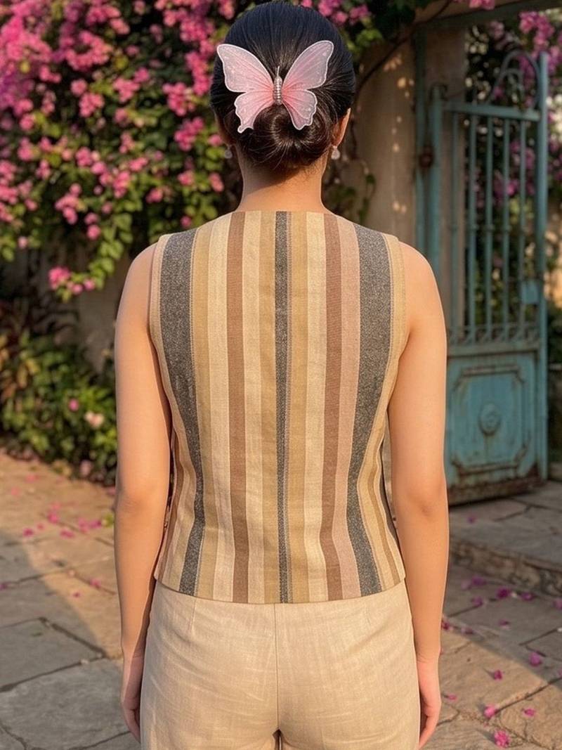 striped top