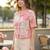 Floral Print Satin Shirt Style Top
